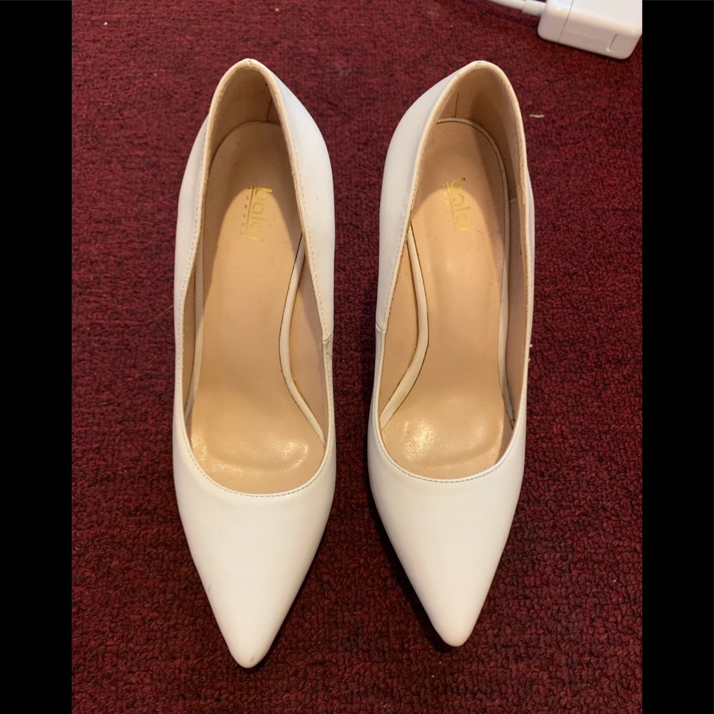 White heels